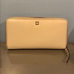 Kate Spade wallet, off-white